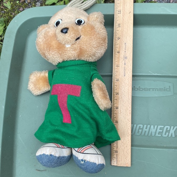 Vintage 1983 The Chipmunks Stuffed Dolls - Picture 2 of 4